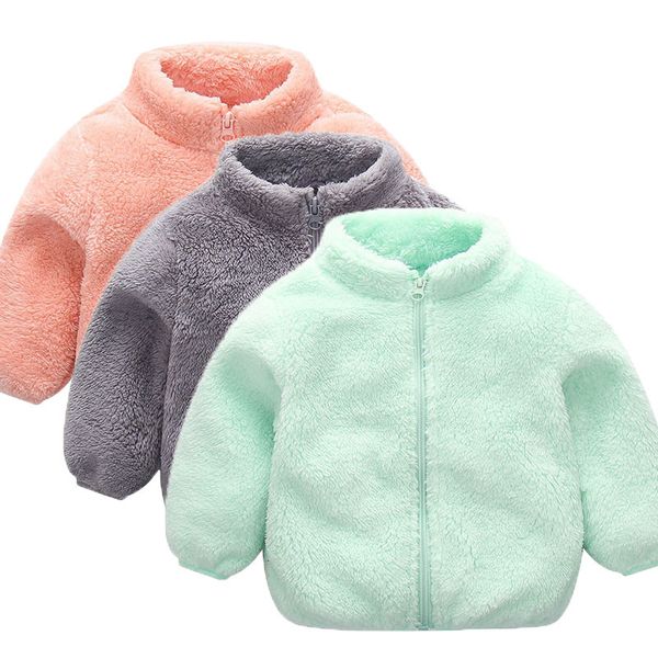 baby clothes outwear toddler kid baby winter clothes girl boy long sleeve zipper girls children's clothes solid velvet coat warm clothi, Blue;gray
baby clothes outwear toddler kid baby winter clothes girl boy long sleeve zipper girls children's clothes solid velvet coat warm clothi, Blue;gray
