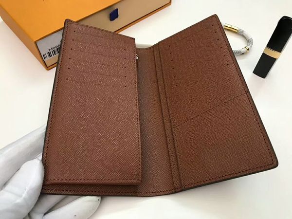 Fashion Women/Men Long Card Holder Purses passport Famous Brand Brazza Genuine Leather wallets With Box dust bags C36#1 
Fashion Women/Men Long Card Holder Purses passport Famous Brand Brazza Genuine Leather wallets With Box dust bags C36#1