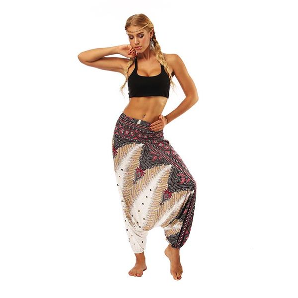 women yoga dancing pants forest ethnic style wide leg pants thailand elastic dancing loose fit lanterns beach trousers ing, White;red
women yoga dancing pants forest ethnic style wide leg pants thailand elastic dancing loose fit lanterns beach trousers ing, White;red