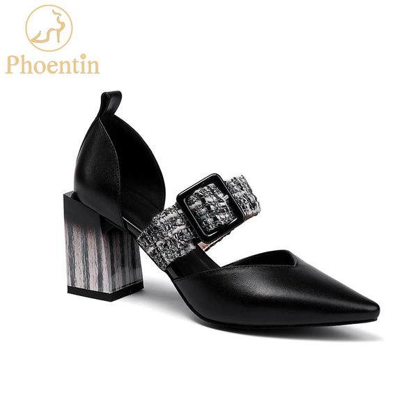 phoentin womens shoes chunky heel mary jane mixed colors 2019 pointy dress pumps woman middle buckle strap shoes ft804, Black
phoentin womens shoes chunky heel mary jane mixed colors 2019 pointy dress pumps woman middle buckle strap shoes ft804, Black