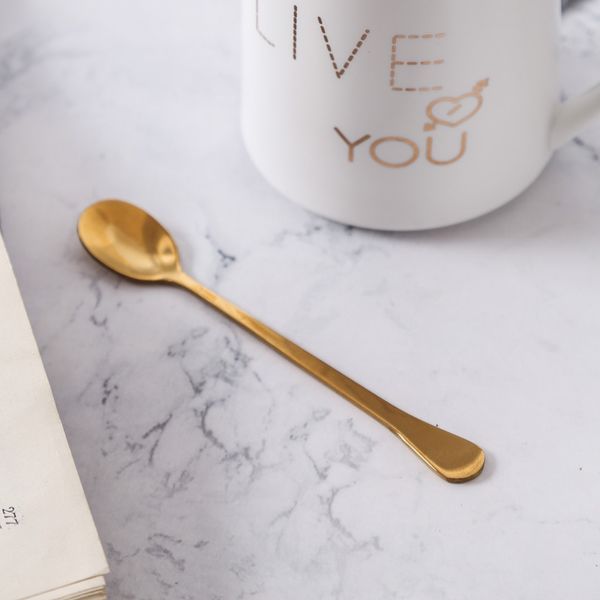 stainless steel gold dessert spoons long handle coffee stirring spoon teaspoon kitchen tableware
stainless steel gold dessert spoons long handle coffee stirring spoon teaspoon kitchen tableware