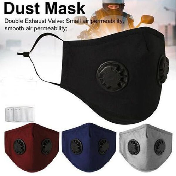pm2.5 cotton face mask upgrade double breathing valve protective cotton mask with 2 filters dustproof double valve masks mouth mask by dhl
pm2.5 cotton face mask upgrade double breathing valve protective cotton mask with 2 filters dustproof double valve masks mouth mask by dhl