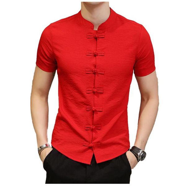 new 2020 summer mens slim fit shirt baggy cotton linen solid short sleeve retro blouse streetwear camisas hombre, White;black
new 2020 summer mens slim fit shirt baggy cotton linen solid short sleeve retro blouse streetwear camisas hombre, White;black