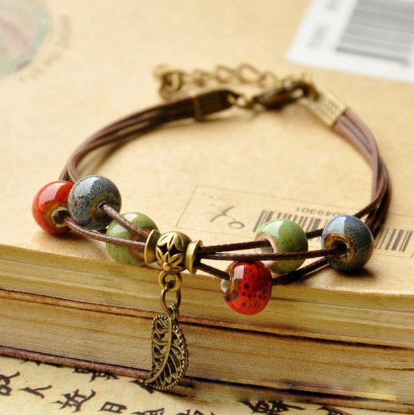 fashion charm ceramics round beads ethnic style multicolor bracelet original design bangle handmade amulet jewelry gifts, Golden;silver
fashion charm ceramics round beads ethnic style multicolor bracelet original design bangle handmade amulet jewelry gifts, Golden;silver