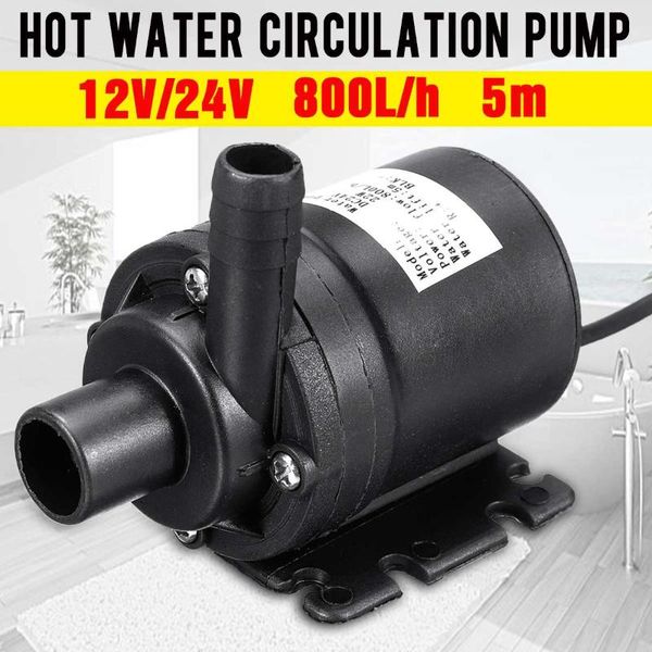 12v / 24v 5m submersible water circulation pump solar heater large brushless motor 800l/h lift
12v / 24v 5m submersible water circulation pump solar heater large brushless motor 800l/h lift