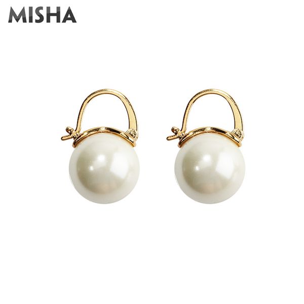 misha fashion earrings for women natural pearl hoop earrings charms jewelry for young girls ladies gifts 0023, Golden;silver
misha fashion earrings for women natural pearl hoop earrings charms jewelry for young girls ladies gifts 0023, Golden;silver