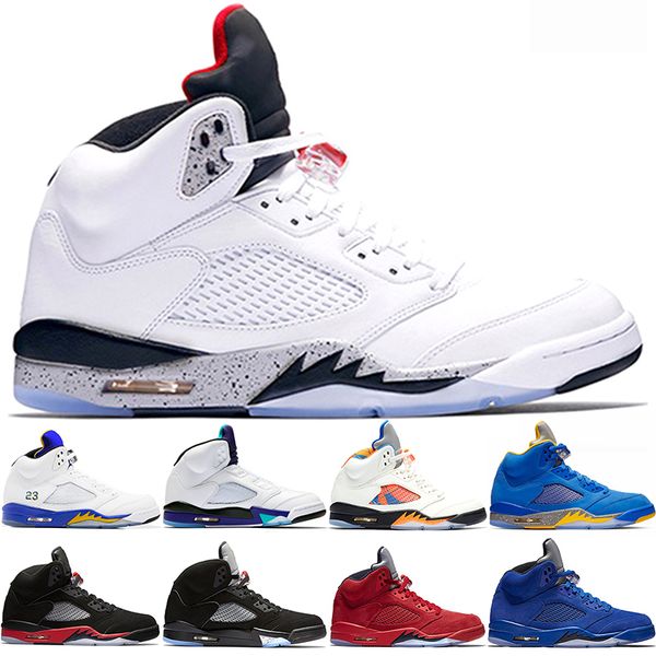 2019 men 5 5s basketball shoes laney blue suede bred fresh prince international flight white cement mens trainer sport sneakers size 41-47
2019 men 5 5s basketball shoes laney blue suede bred fresh prince international flight white cement mens trainer sport sneakers size 41-47