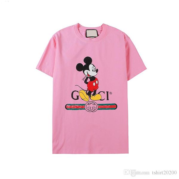 2020 mens designers t shirts summer fashion mens womens clothing casual streetwear t shirt 100% cotton neck short sleeve tee, White
2020 mens designers t shirts summer fashion mens womens clothing casual streetwear t shirt 100% cotton neck short sleeve tee, White