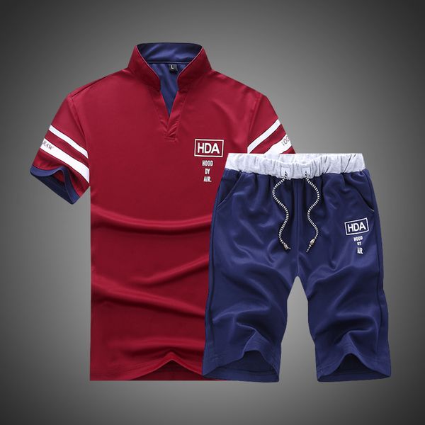 brand sportsuits set men 2020 fitness suits summer 2pc short set mens stand collar fashion 2 pieces t-shirt shorts tracksuit, Gray
brand sportsuits set men 2020 fitness suits summer 2pc short set mens stand collar fashion 2 pieces t-shirt shorts tracksuit, Gray