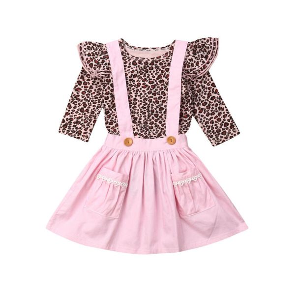 us stock 2pcs newborn kids girls leopard long sleeve romper +strap skirt outfits set, White
us stock 2pcs newborn kids girls leopard long sleeve romper +strap skirt outfits set, White