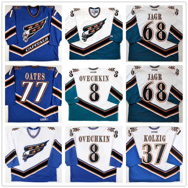 custom washington capitals 68 jaromir jagr 8 alexander ovechkin 77 adam oates hockey jersey stitched ccm logo any name your number customize, Black
custom washington capitals 68 jaromir jagr 8 alexander ovechkin 77 adam oates hockey jersey stitched ccm logo any name your number customize, Black