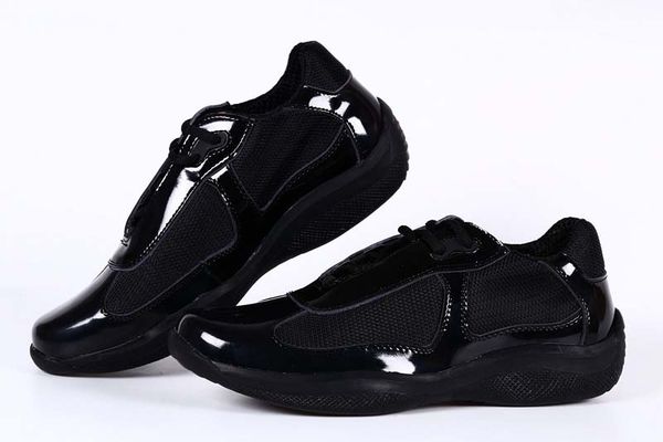 Brand New Arrival Mens Black Casual Comfort Shoes Fashion Sneaker Athletic Shoes For Mans Patent Leather with Mesh Breathable Shoes 39-46
Brand New Arrival Mens Black Casual Comfort Shoes Fashion Sneaker Athletic Shoes For Mans Patent Leather with Mesh Breathable Shoes 39-46