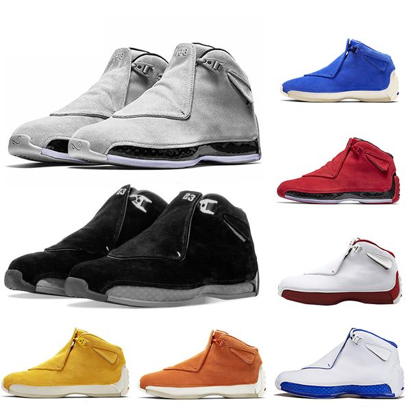 18 18s basketball shoes mens sneakers suede black blue red yellow orange sports trainers shoes 7-13 wholesale ing
18 18s basketball shoes mens sneakers suede black blue red yellow orange sports trainers shoes 7-13 wholesale ing