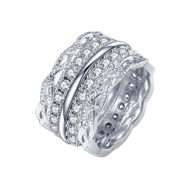 vintage finger ring geometric cubic zirconia alloy wide wedding engagement band rings female party jewelry gifts 6 5cs e1, Silver
vintage finger ring geometric cubic zirconia alloy wide wedding engagement band rings female party jewelry gifts 6 5cs e1, Silver