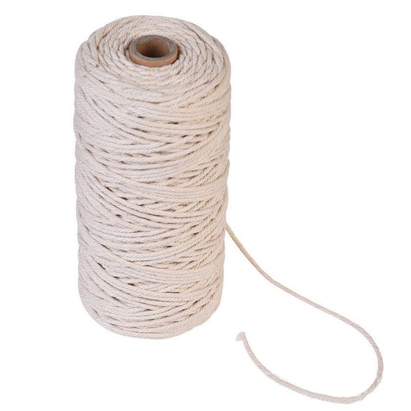 twisted multifunction home decoration craft long string diy handmade plain macrame tying textile cotton rope soft artisan, Black;white
twisted multifunction home decoration craft long string diy handmade plain macrame tying textile cotton rope soft artisan, Black;white