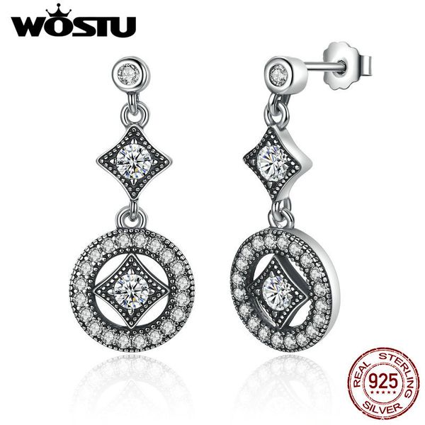925 sterling silver vintage allure drop earrings with clear cz for women original authentic luxury jewelry gift xchs492
925 sterling silver vintage allure drop earrings with clear cz for women original authentic luxury jewelry gift xchs492