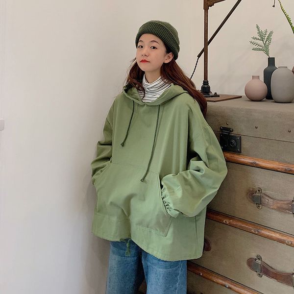spring autumn women hoodies large size cotton loose sweatshirt for women's casual tracksuit with female pockets pullovers, Black
spring autumn women hoodies large size cotton loose sweatshirt for women's casual tracksuit with female pockets pullovers, Black