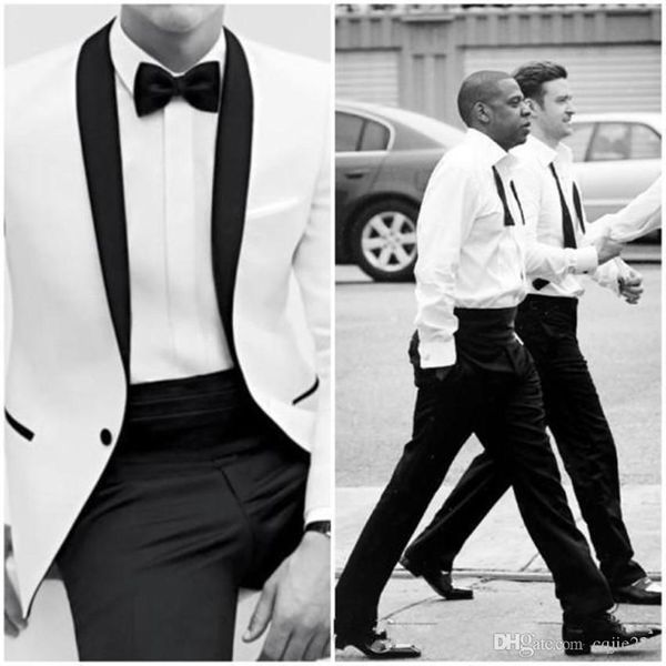 2018 new classic black and white en groom tuxedos formal suits business men wear(jacket+pants+tie) 2017, Black;gray
2018 new classic black and white en groom tuxedos formal suits business men wear(jacket+pants+tie) 2017, Black;gray