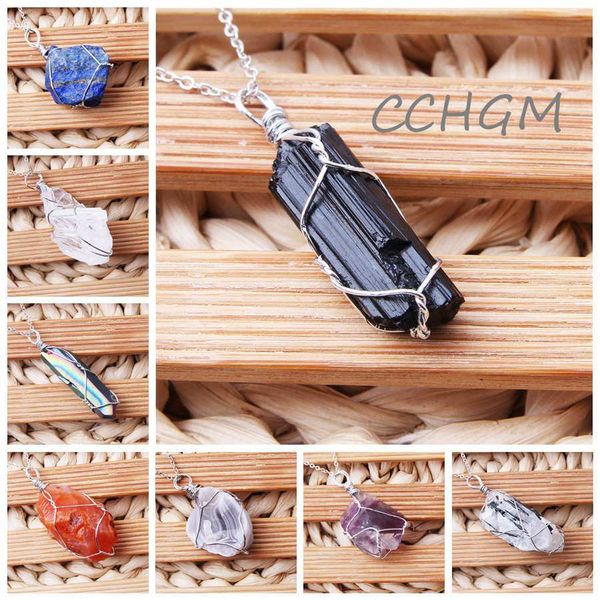 natural diy gem stones clear crystal fluorite necklaces&pendants healing irregular tourmaline yellow purple pink quartz pendulum, Silver
natural diy gem stones clear crystal fluorite necklaces&pendants healing irregular tourmaline yellow purple pink quartz pendulum, Silver