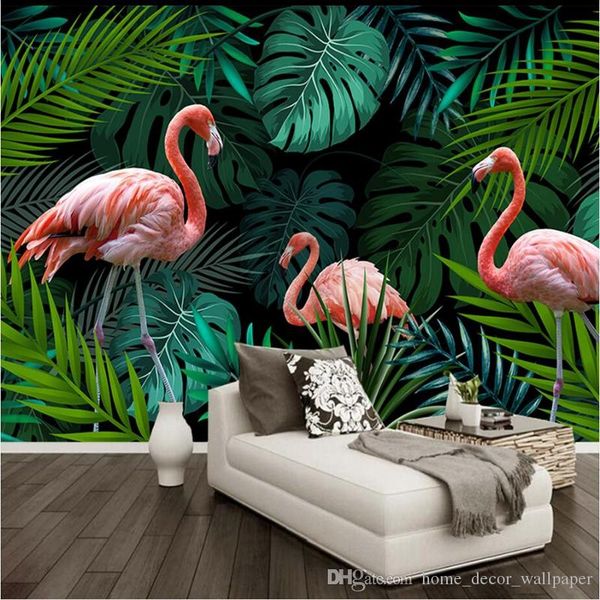 custom mural wallpaper nordic style hand painted plant flamingo tv background decoration painting modern living room wallpaper
custom mural wallpaper nordic style hand painted plant flamingo tv background decoration painting modern living room wallpaper