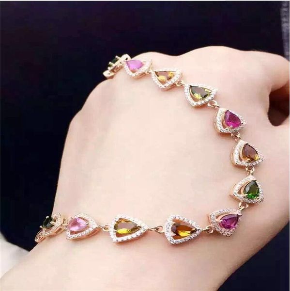 tourmaline bracelet chain bracelets natural and real tourmaline 925 sterling silver 4*6mm 12pcs, Golden;silver
tourmaline bracelet chain bracelets natural and real tourmaline 925 sterling silver 4*6mm 12pcs, Golden;silver