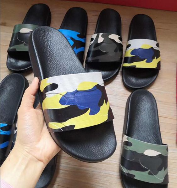 luxury men slipper camouflage rubber slides 5 colors women flat slides sandals good quality fashion shoes summer slipper with box, Black
luxury men slipper camouflage rubber slides 5 colors women flat slides sandals good quality fashion shoes summer slipper with box, Black