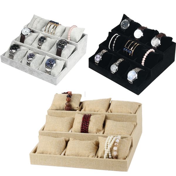 9 grids jewelry disply jewellery organizer wooden storage box necklace ring earring holder or man bracelets jewelry tray series, Pink;blue
9 grids jewelry disply jewellery organizer wooden storage box necklace ring earring holder or man bracelets jewelry tray series, Pink;blue