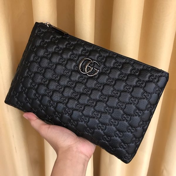 2020 mens woman business fashion leather handbag long zipper handbag creative large capacity clutch bagyunhui05, Black
2020 mens woman business fashion leather handbag long zipper handbag creative large capacity clutch bagyunhui05, Black