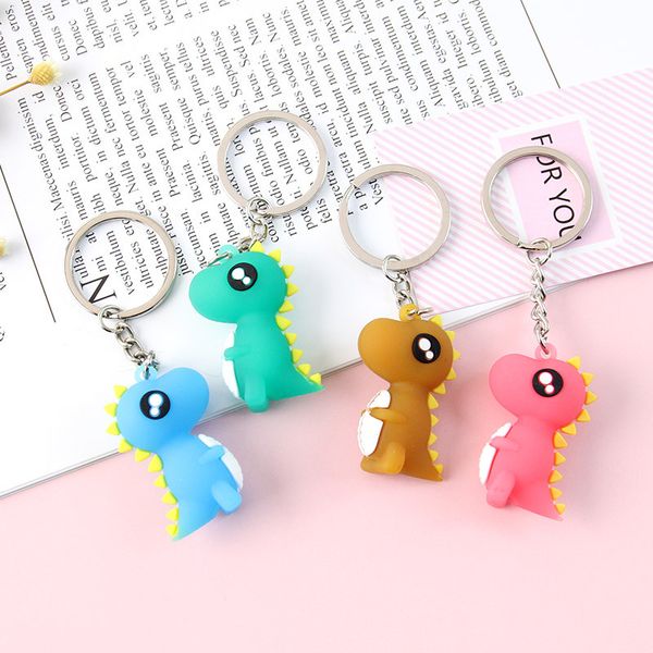 cute cartoon keychain little dinosaur keychain animal pvc keychains women bag charm key ring pendant gifts high quality, Silver
cute cartoon keychain little dinosaur keychain animal pvc keychains women bag charm key ring pendant gifts high quality, Silver