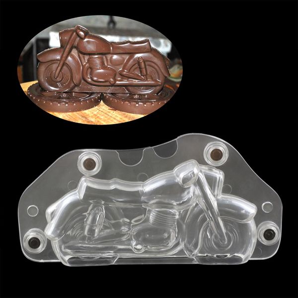 3d motorcycle shape polycarbonate chocolate molds with magnet car chocolate mould candy cake decorating pastry tool
3d motorcycle shape polycarbonate chocolate molds with magnet car chocolate mould candy cake decorating pastry tool