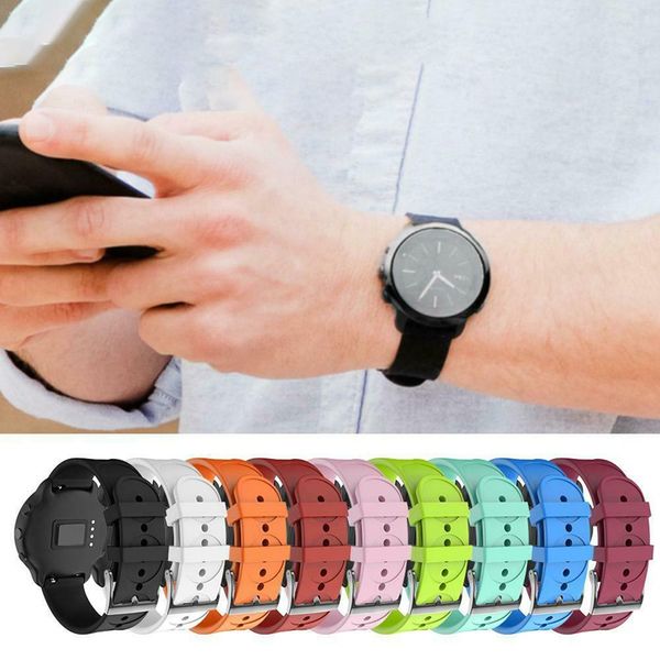 multicolor pin buckled adjustable soft silicone wristwatch bands replacement band accessories for suunto 3 fitness
multicolor pin buckled adjustable soft silicone wristwatch bands replacement band accessories for suunto 3 fitness