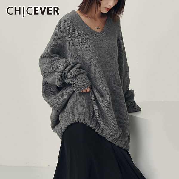 chicever casual knitting sweater female v neck batwing long sleeve pullovers korean women's sweaters 2019 autumn fashion new, White;black
chicever casual knitting sweater female v neck batwing long sleeve pullovers korean women's sweaters 2019 autumn fashion new, White;black