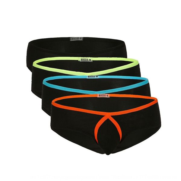 mengshixi men's small boxer 873 underpants underpants ring underwear contrast color matching ring separation, Black;white
mengshixi men's small boxer 873 underpants underpants ring underwear contrast color matching ring separation, Black;white