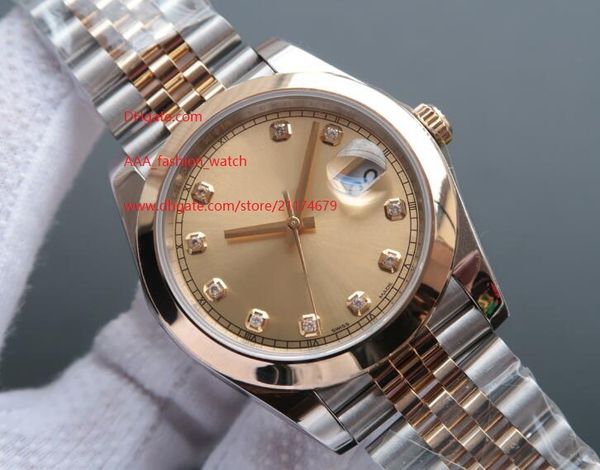 factory supplier wristwatches sapphire automatic mechanical stainless perpetual 41mm 126303 mens men's watch watches, Slivery;brown
factory supplier wristwatches sapphire automatic mechanical stainless perpetual 41mm 126303 mens men's watch watches, Slivery;brown