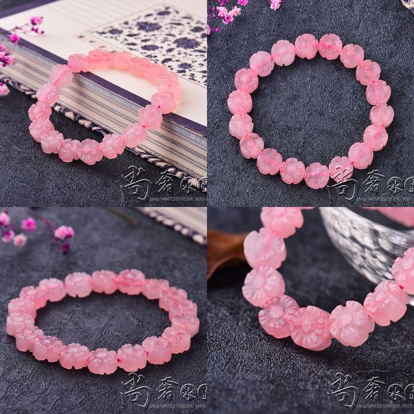 beaded jewelry natural horse powder single circle hand string pink colour floret crystal ornaments friendship bracelet, Black
beaded jewelry natural horse powder single circle hand string pink colour floret crystal ornaments friendship bracelet, Black