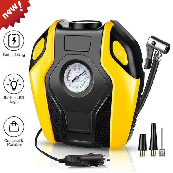 tire inflator car air pump compressor portable auto shut off 12v volt 150 psi 
tire inflator car air pump compressor portable auto shut off 12v volt 150 psi