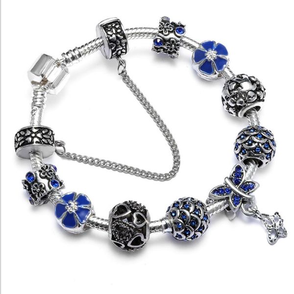 cherry blossoms crystal bead bracelets valentine's day gift jewelry love bracelets sweat heart butterfly dragonfly rhinestones bracelet, Black
cherry blossoms crystal bead bracelets valentine's day gift jewelry love bracelets sweat heart butterfly dragonfly rhinestones bracelet, Black