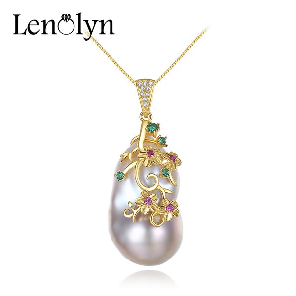 lenolyn exclusive special-shaped baroque big natural pearl pendant women necklace sterling silver chain each pearl difference
lenolyn exclusive special-shaped baroque big natural pearl pendant women necklace sterling silver chain each pearl difference