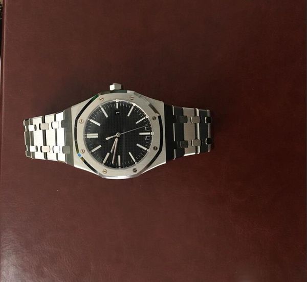 men's luxury watch 316l stainless steel case strap, Slivery;brown
men's luxury watch 316l stainless steel case strap, Slivery;brown