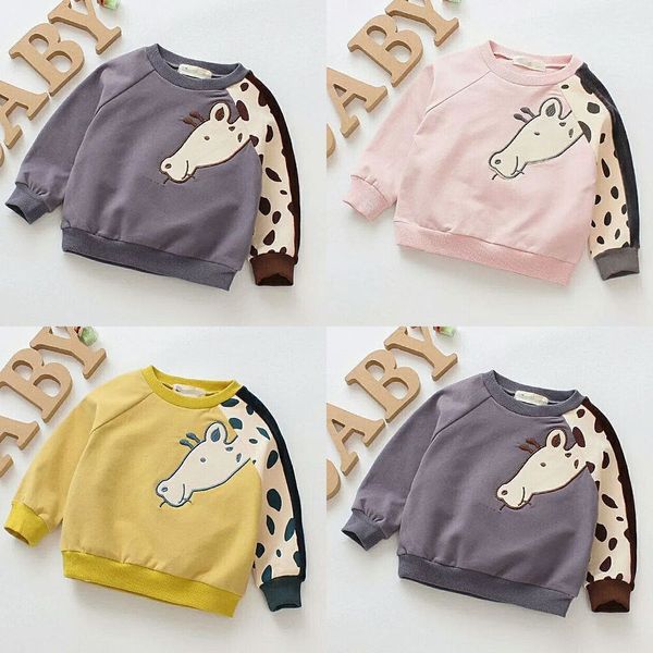 brand new cotton girl boy casual hoodie sweatshirt t-shirt lovely kids cute giraffe, Blue
brand new cotton girl boy casual hoodie sweatshirt t-shirt lovely kids cute giraffe, Blue