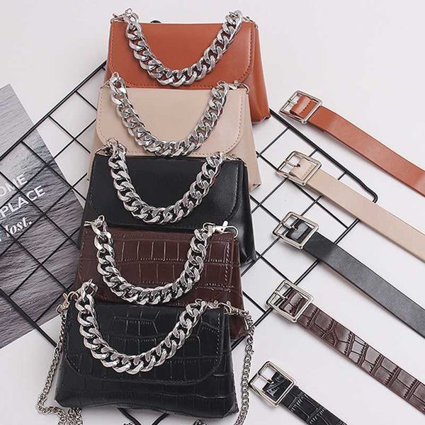 summer retro belt bag female fashion waist bags crocodile pattern chains shoulder messenger bags pu leather womens bag 2020 new
summer retro belt bag female fashion waist bags crocodile pattern chains shoulder messenger bags pu leather womens bag 2020 new