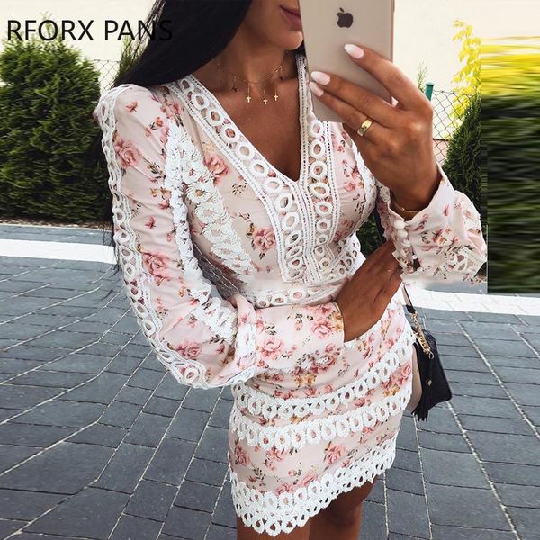 цветочный принт кружева bodycon платья, Black;pink 
цветочный принт кружева bodycon платья, Black;pink