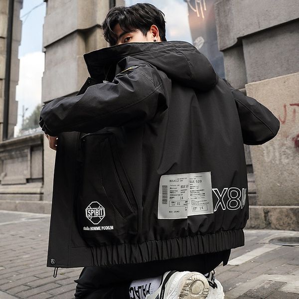 hooded coat autumn 2019 new style korean-style trend versatile handsome clothes students workwear spring and autumn jacket men's, Black;brown
hooded coat autumn 2019 new style korean-style trend versatile handsome clothes students workwear spring and autumn jacket men's, Black;brown