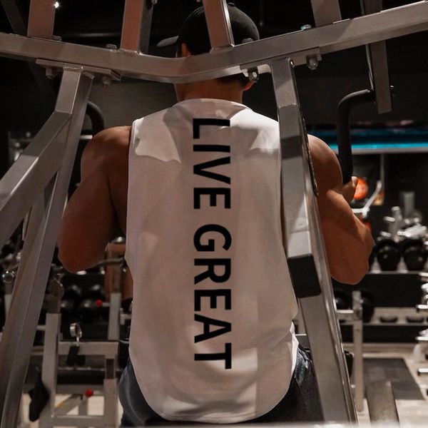 brand bodybuilding stringer tank sportwear tank fitness men gyms clothing sleeveless shirt with vest, White;black
brand bodybuilding stringer tank sportwear tank fitness men gyms clothing sleeveless shirt with vest, White;black