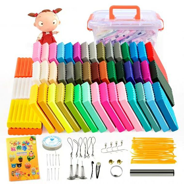 50 color light soft clay diy toys children educational air dry polymer plasticine safe colorful light clay christmasgift to kids
50 color light soft clay diy toys children educational air dry polymer plasticine safe colorful light clay christmasgift to kids