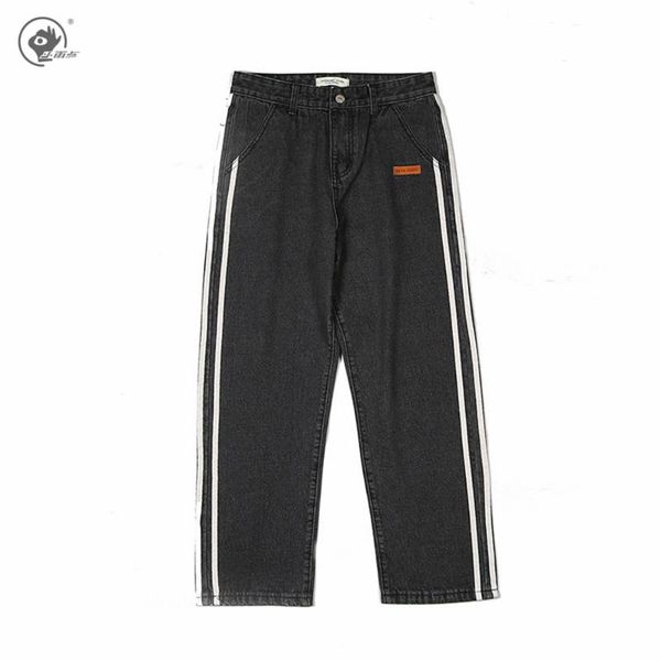 little rain 2020 fashion men's jeans hip hop solid straight jeans men loose vintage selvedge streetwear couple pants, Blue
little rain 2020 fashion men's jeans hip hop solid straight jeans men loose vintage selvedge streetwear couple pants, Blue