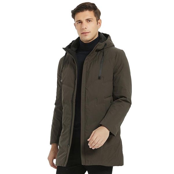 winter new brand men's 90% down jacket coat for men thick warm windproof hooded business casual men's long coat doudoune homme, Black
winter new brand men's 90% down jacket coat for men thick warm windproof hooded business casual men's long coat doudoune homme, Black