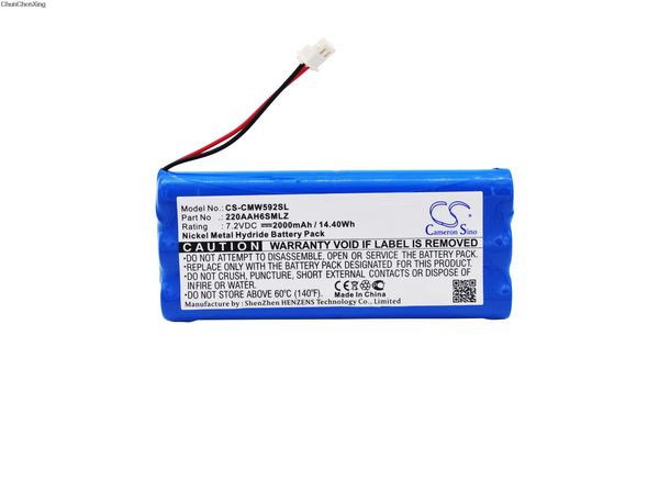 cameron sino 2000mah battery 220aah6smlz for clearone 592-158-001, 592-158-002, 592-158-003, max, max wireless
cameron sino 2000mah battery 220aah6smlz for clearone 592-158-001, 592-158-002, 592-158-003, max, max wireless