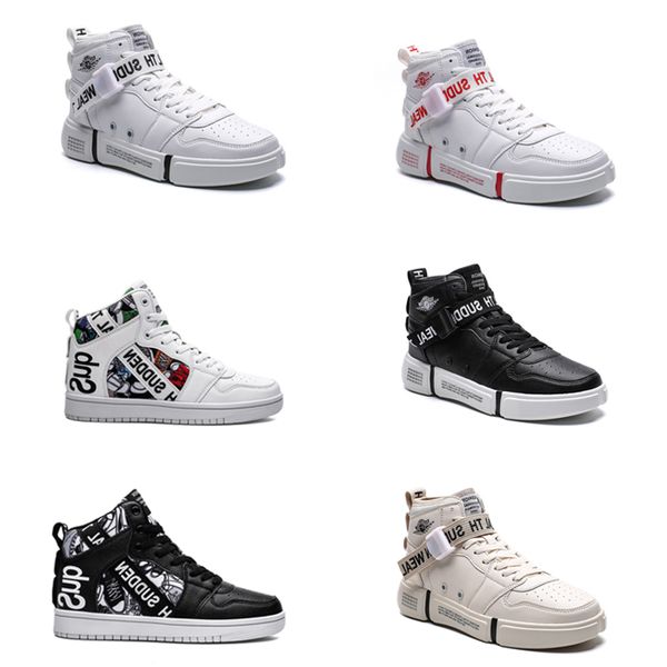 ship non-brand men 1 utility classic black white women casual shoes skateboarding high trainers sports sneakers size 36-44 style #195, White;red
ship non-brand men 1 utility classic black white women casual shoes skateboarding high trainers sports sneakers size 36-44 style #195, White;red