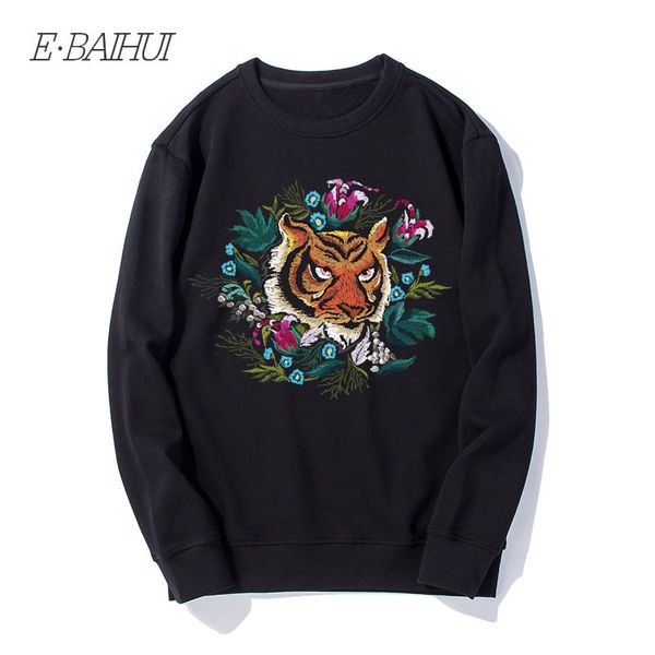 e-baihui 2019 new arrival men sweatshirt animal logo hoodies tiger print cotton regular sweatshirt men clothing wd132, Black
e-baihui 2019 new arrival men sweatshirt animal logo hoodies tiger print cotton regular sweatshirt men clothing wd132, Black